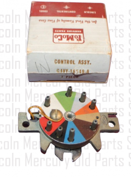 Switch, Heater Control Color Wheel- Vacuum Control Valve NOS
